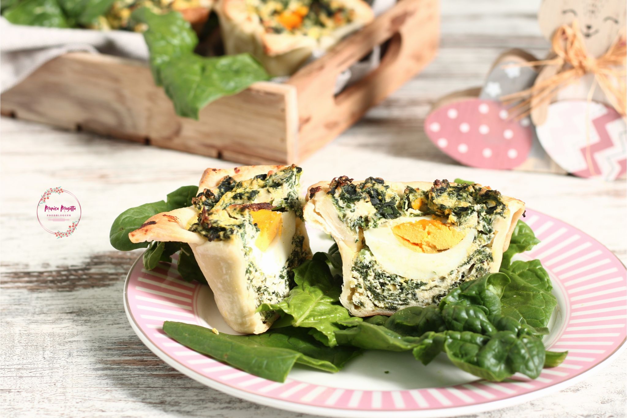 Mini pasqualine-taartjes