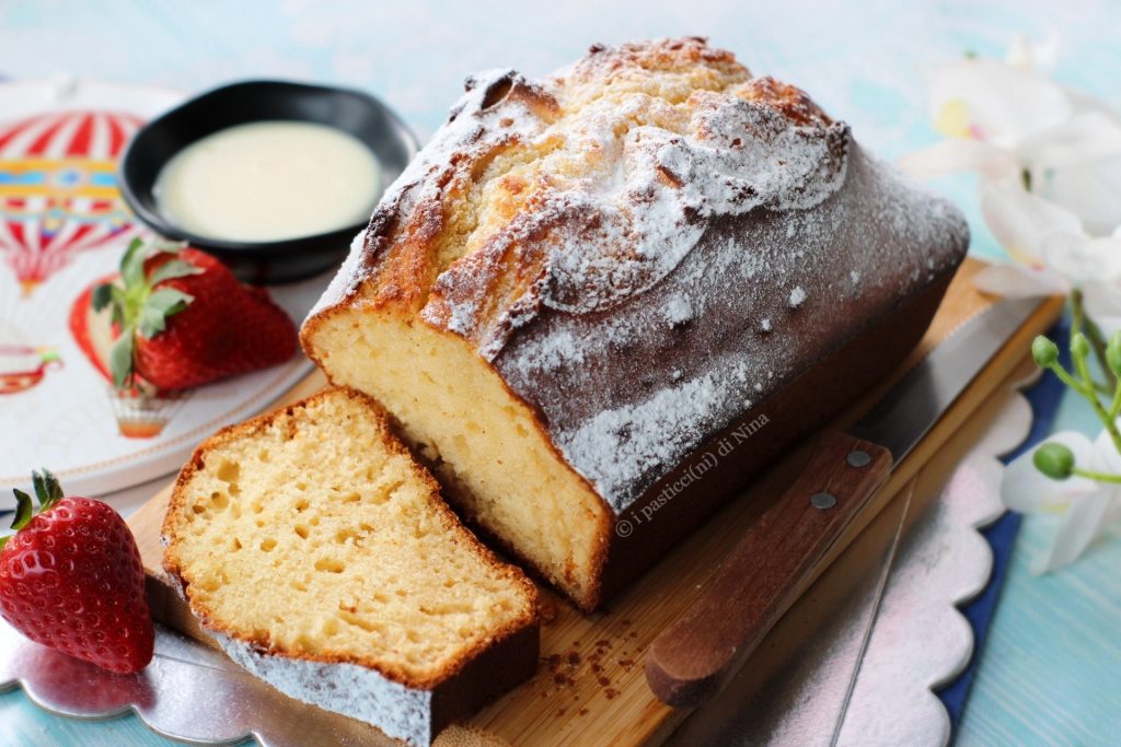 Plumcake met gecondenseerde melk zoet zonder suiker i pasticcini di Nina