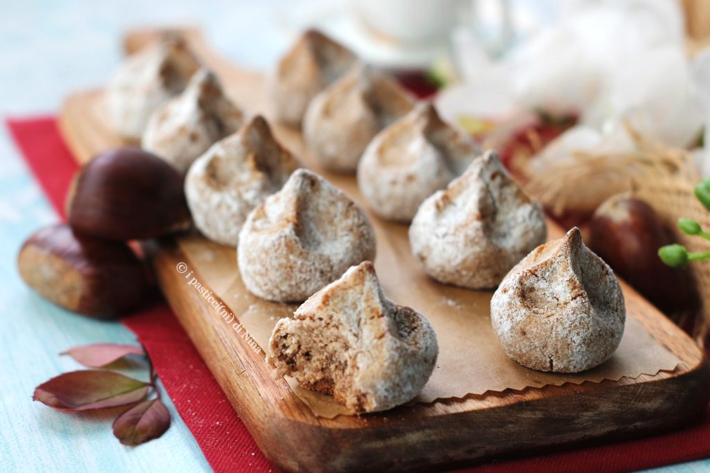 Pizzicotti met kastanjes zachte koekjes recept i pasticcini di Nina