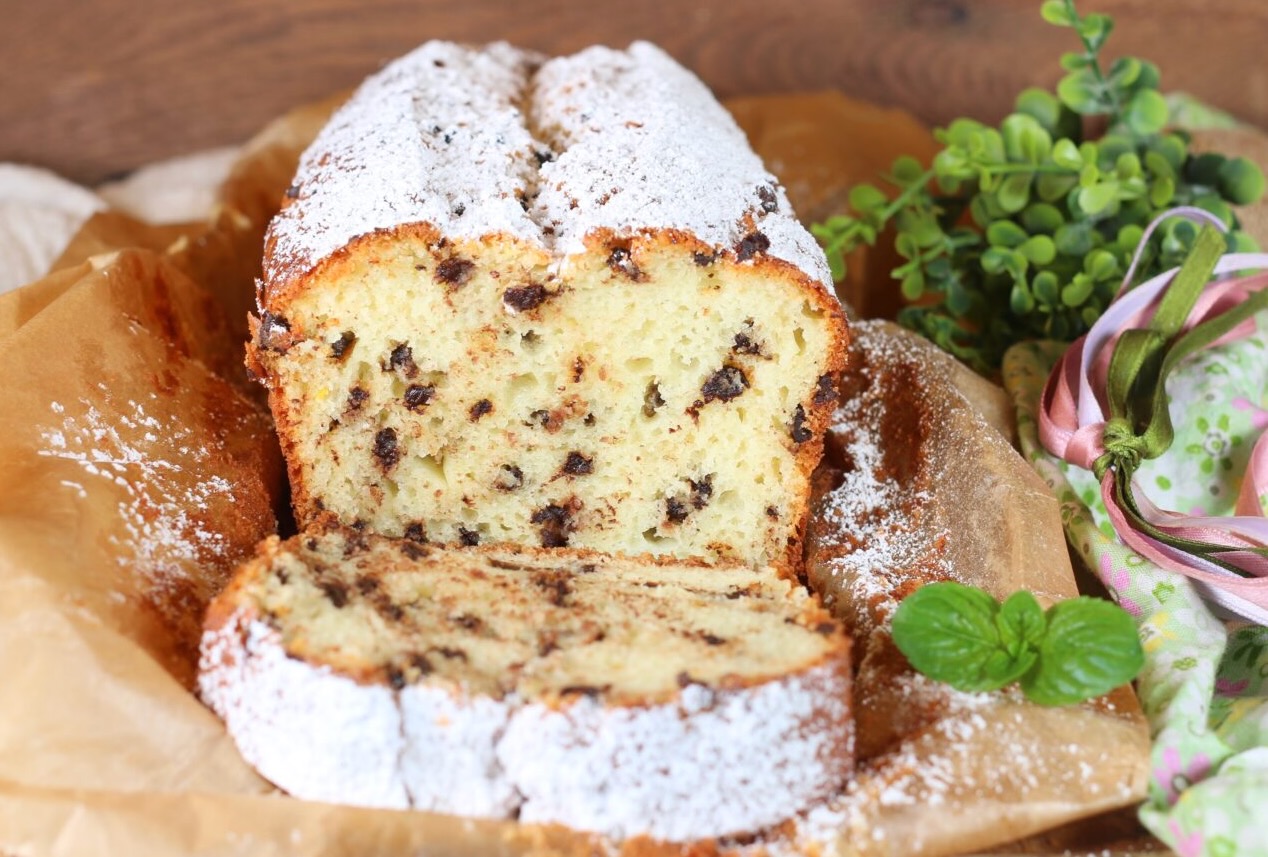 Plumcake met ricotta en chocoladechips: het hoge en luchtige recept