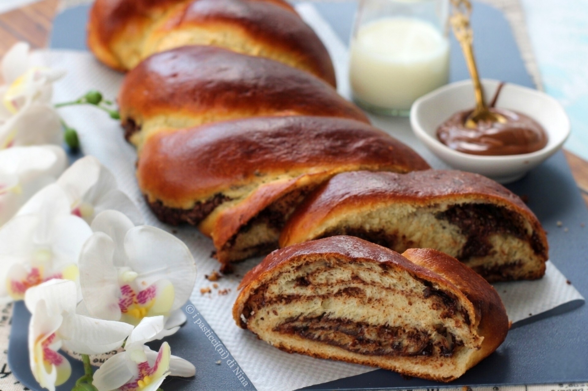 VLECHT VAN SEMOLA MET MELK EN GIANDUIA-CRÈME