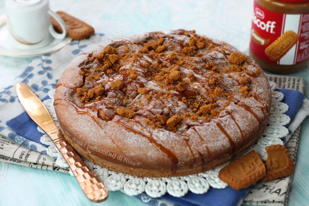 Zachte taart met Lotus-crème, gekruid en zonder boter met ricotta i pasticcini di Nina