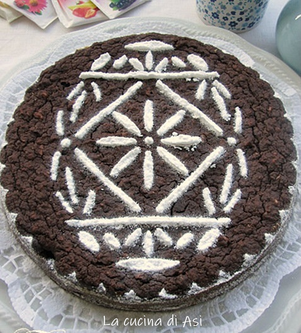 Brood- en cacaotaart