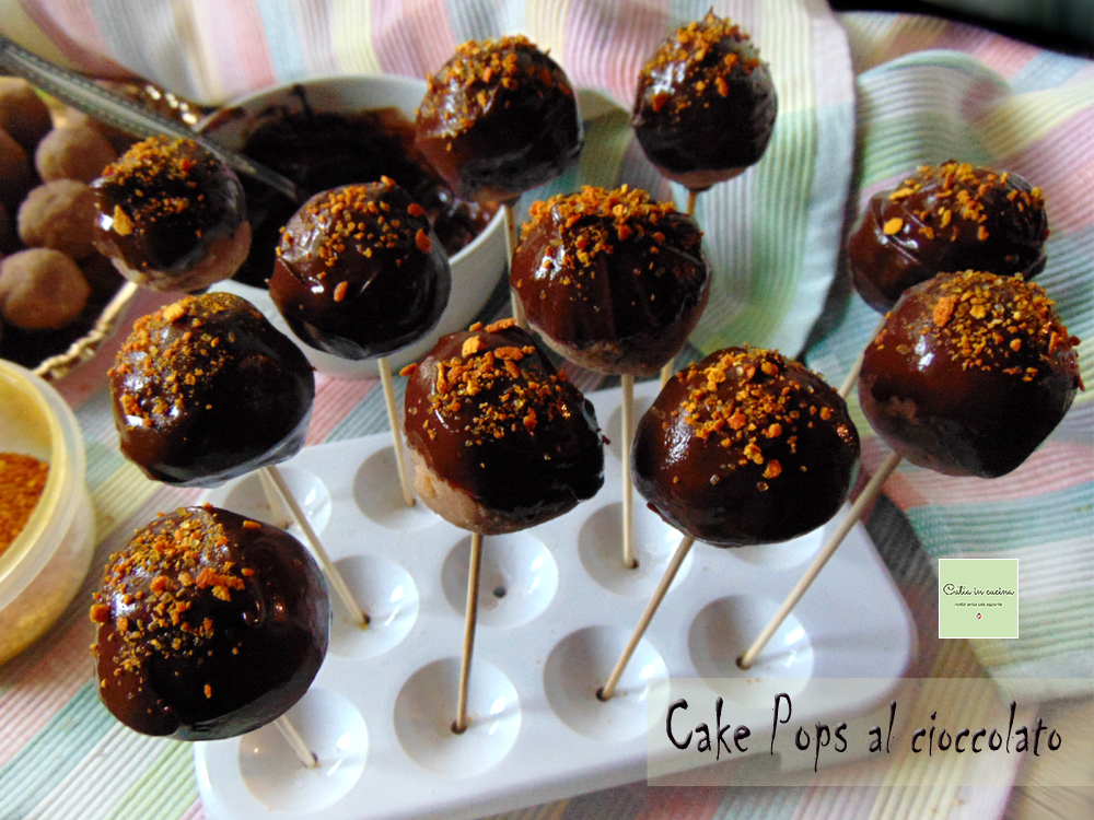 cakepops met chocolade