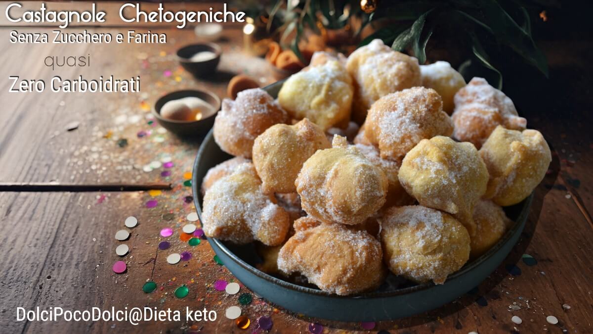 Heerlijke castagnole voor het Keto-dieet: onmogelijk om te weerstaan!