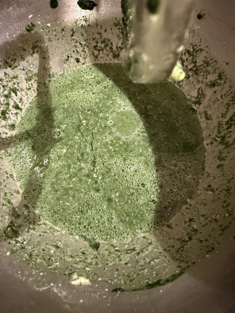 puree en desem gemengd