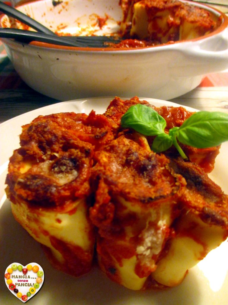 Lasagnerolletjes met tomatensaus, Mangia senza Pancia