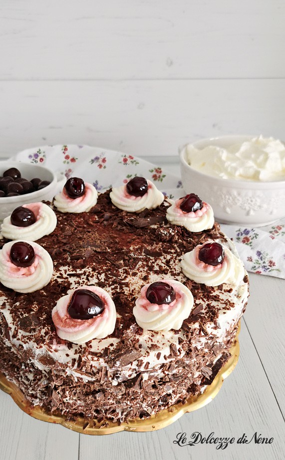 Zwarte Woudtaart - Schwarzwälder Kirschtorte