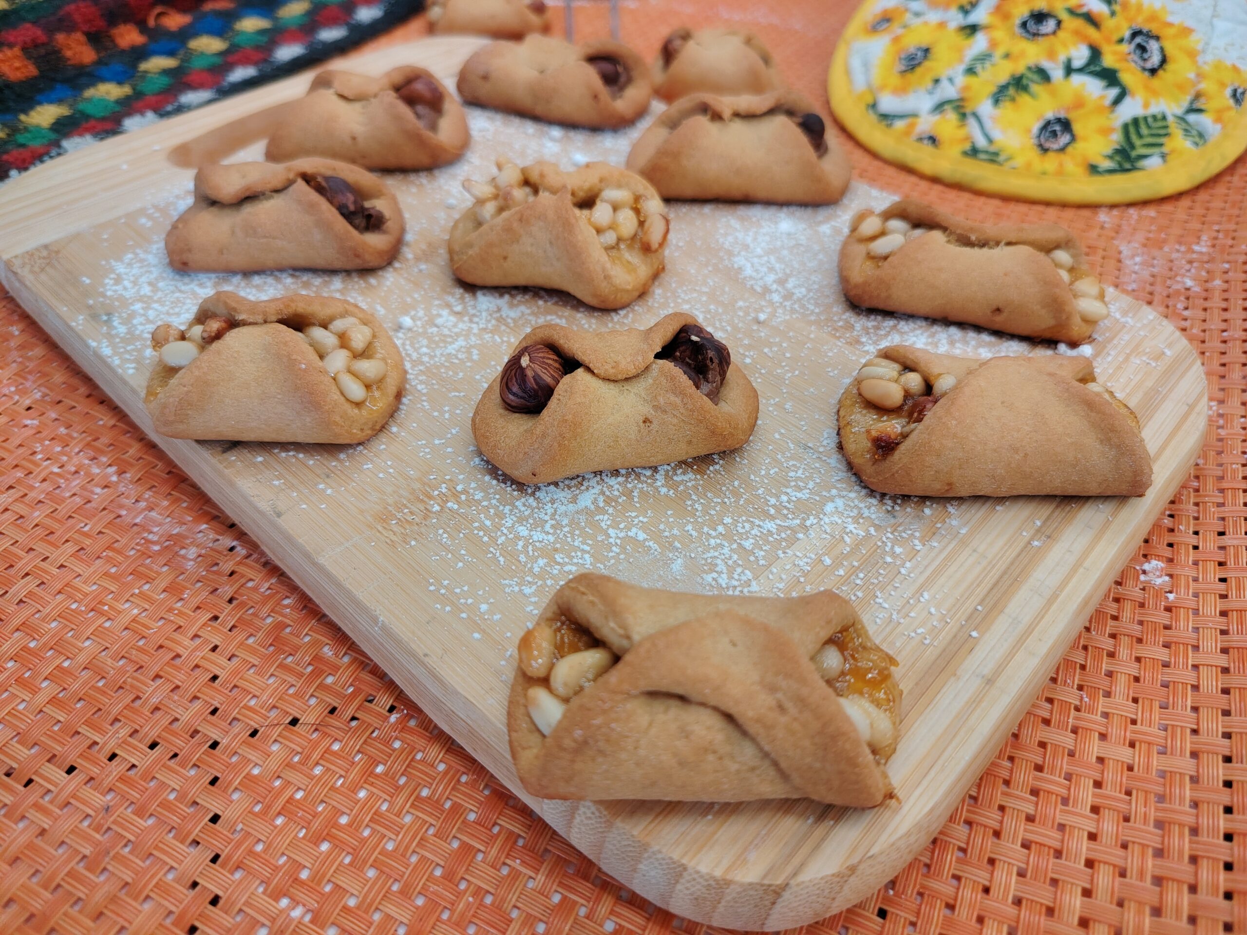 Gevulde koffiebundeltjes met koffie