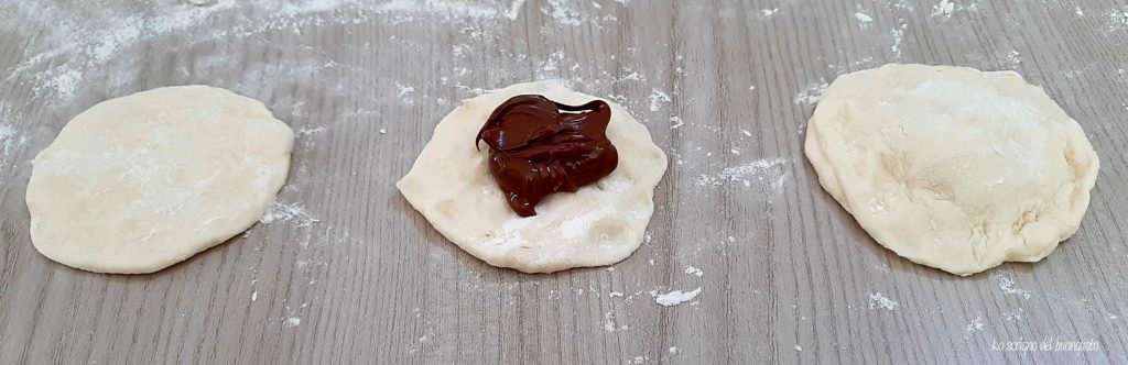 Gevulde ricottafocaccinetjes