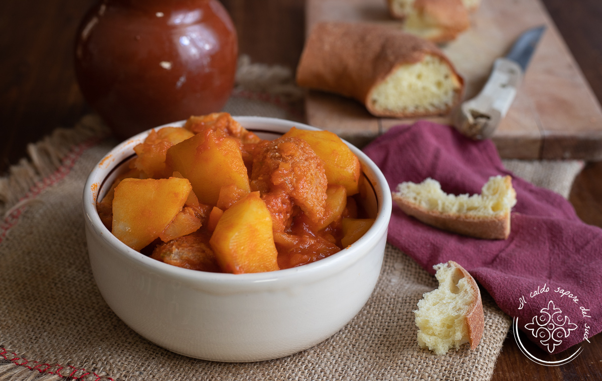 Pens met aardappelen – het recept van oma