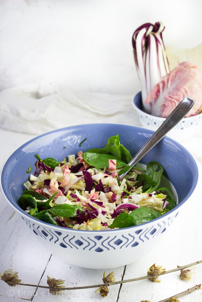Detoxsalade winterbloemen