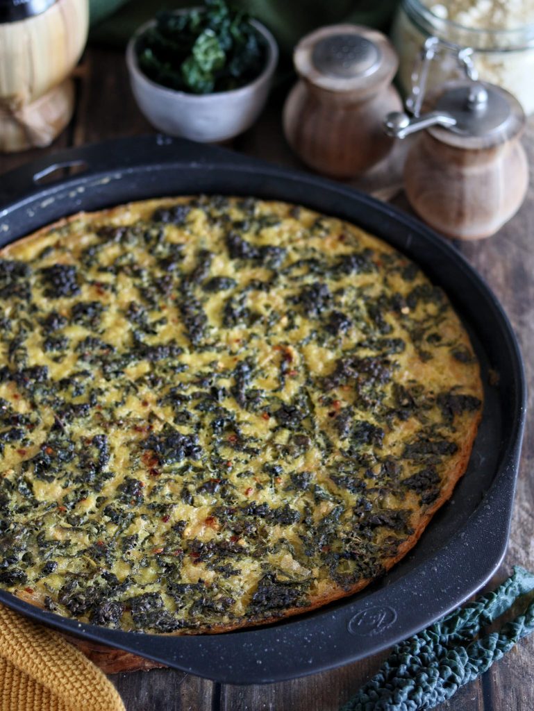 Farinata van kikkererwten met cavolo nero