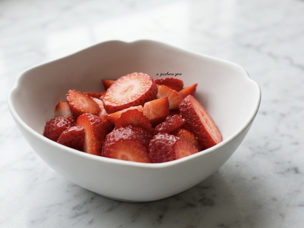 Fruitcocktail met aardbeien | zonder suiker