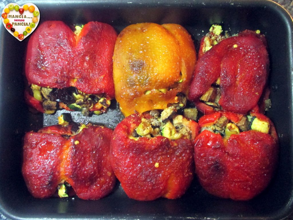 Gevulde paprika's in de oven, Mangia senza Pancia