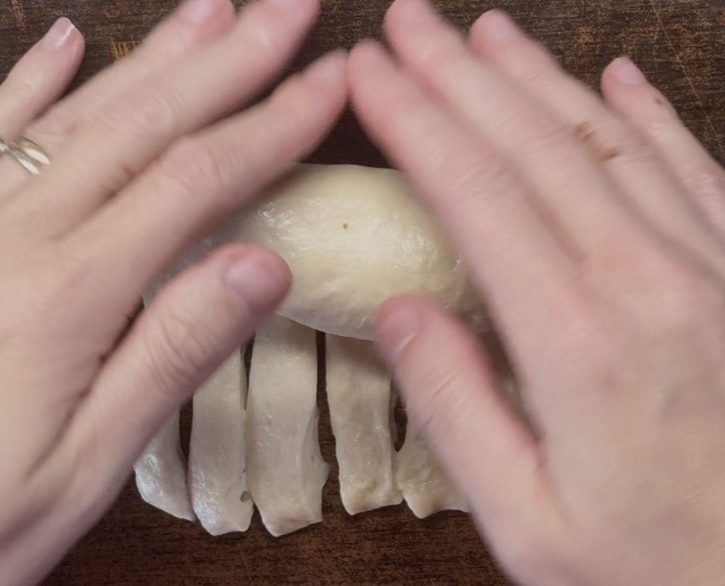 We snijden en rollen