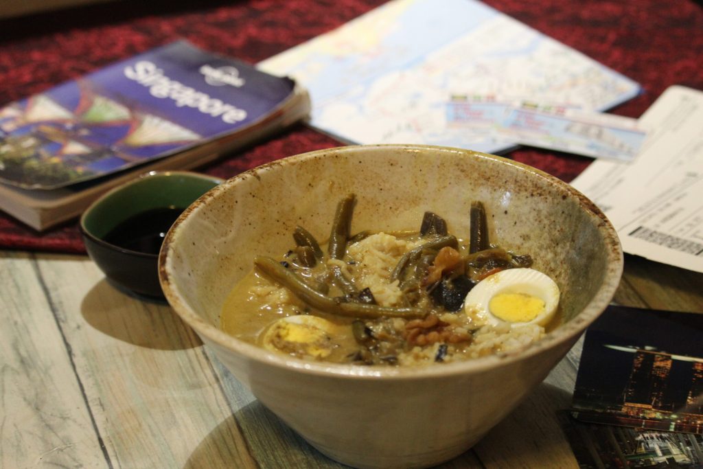 Complete recept Lontong Singapore