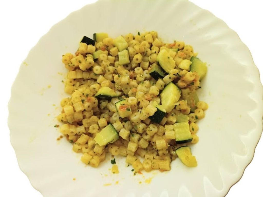 Pasta met romige courgette makkelijk en snel