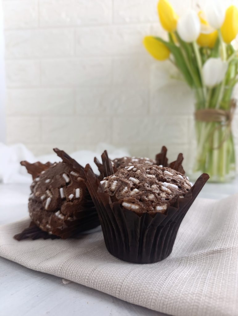Eiwitmuffins met chocolade