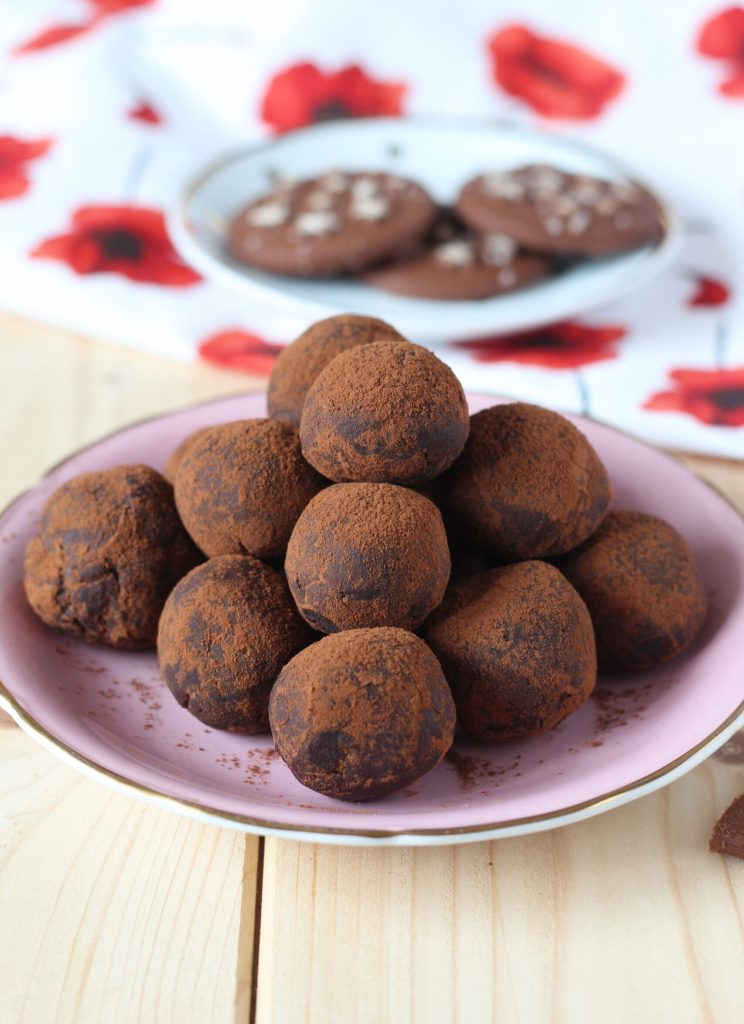 truffels met Pan di Stelle, mascarpone en Nutella