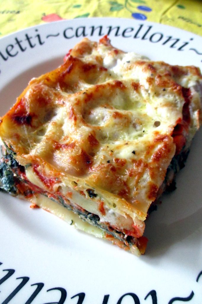 Lasagne ricotta en spinazie, Mangia senza Pancia