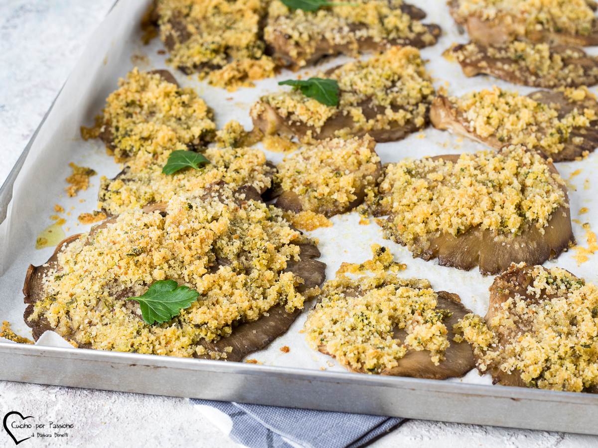 OESTERZWAMMEN GEGRATINEERD UIT DE OVEN