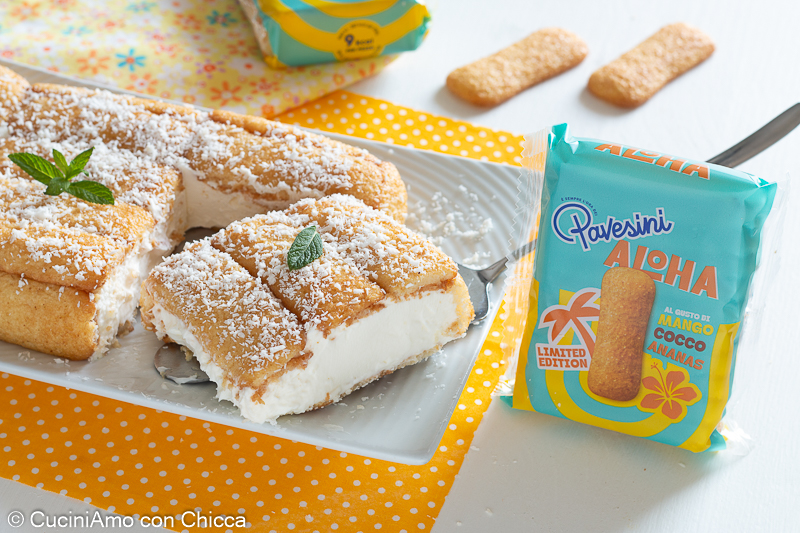 Paradiestaart met Pavesini Aloha