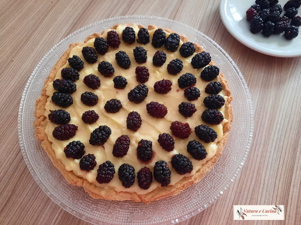 crostata met moerbeien