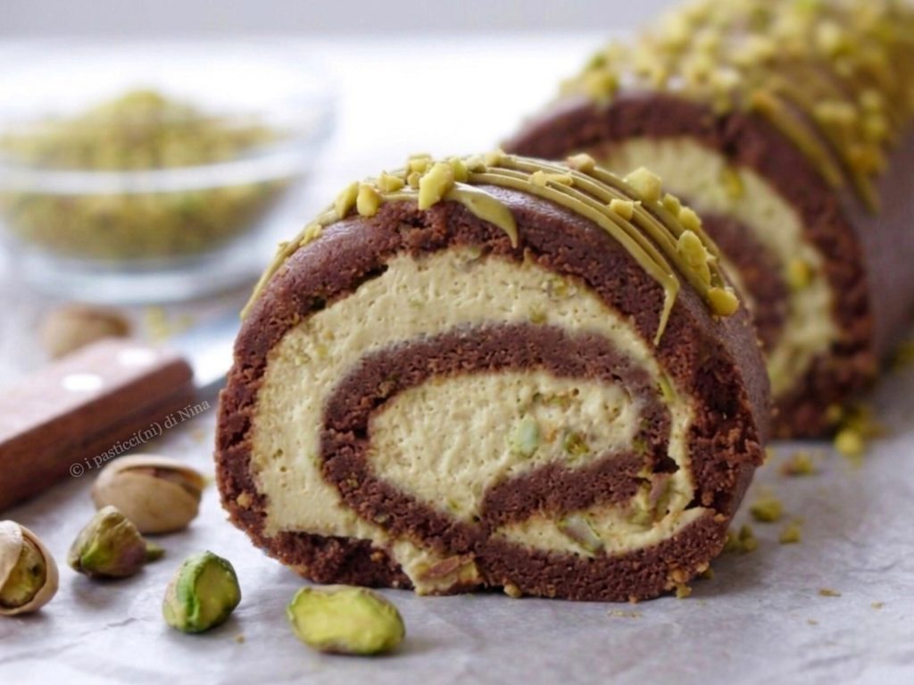 pistacherol zonder bakken met ricotta recept i pasticcini di Nina