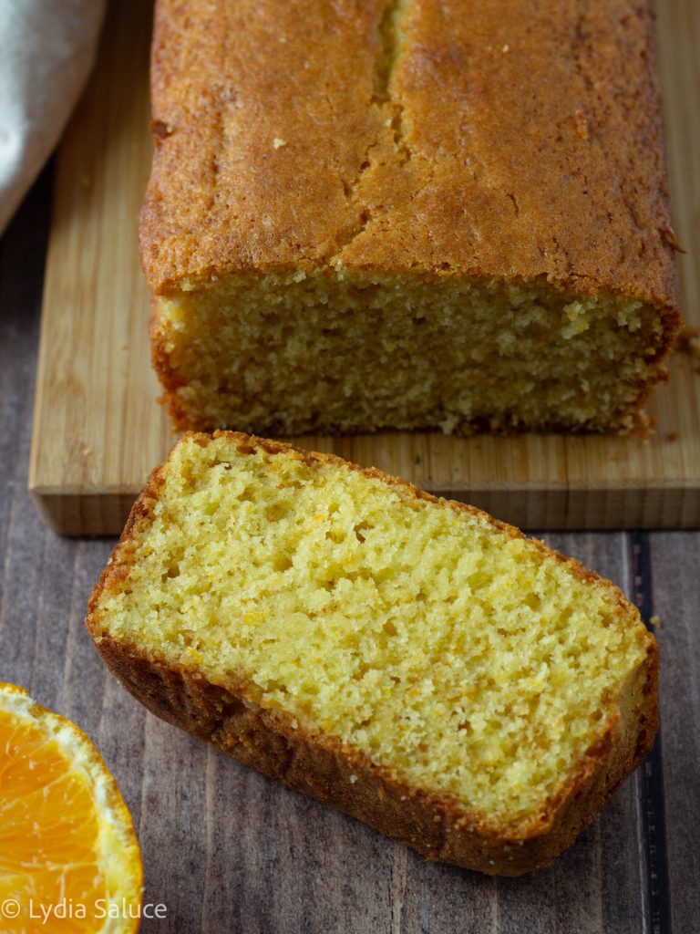 Plumcake met sinaasappelsap
