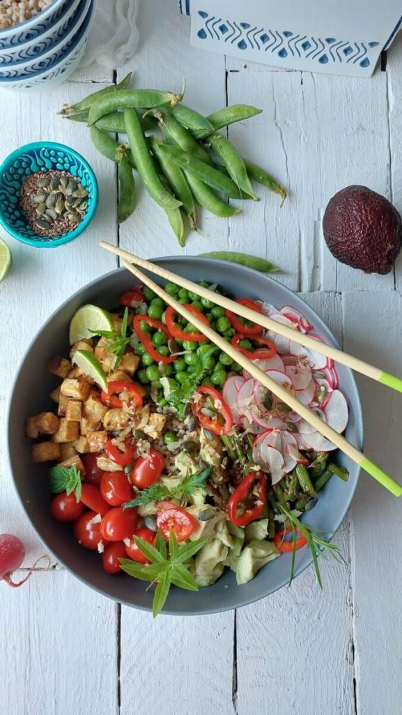 Makkelijke en smaakvolle veg poke