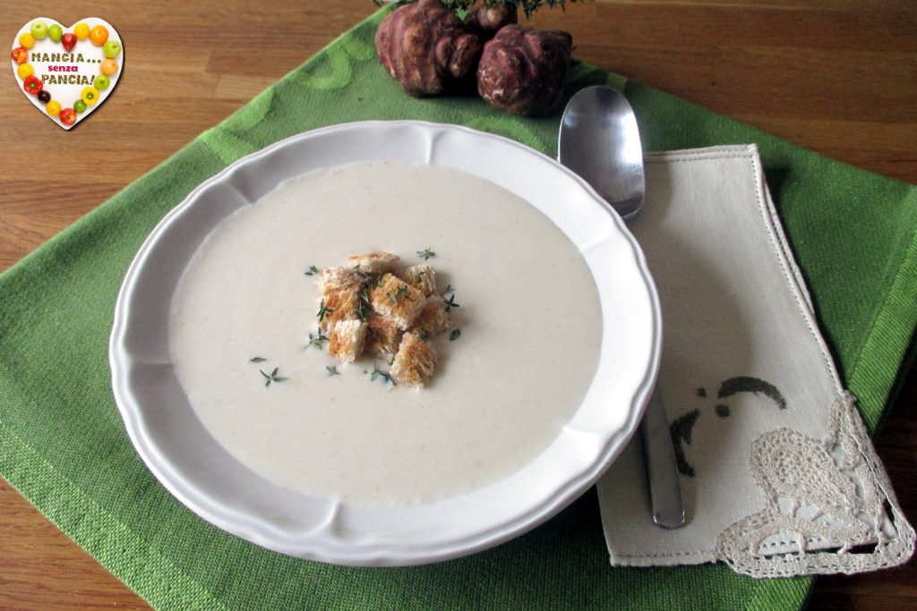 Romige aardpeersoep, Mangia senza Pancia