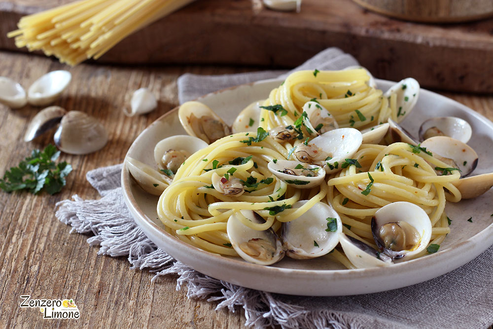spaghetti met venusschelpen