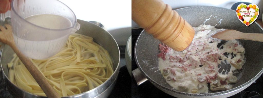 Pasta met ricotta, bresaola en rucola, Mangia senza Pancia