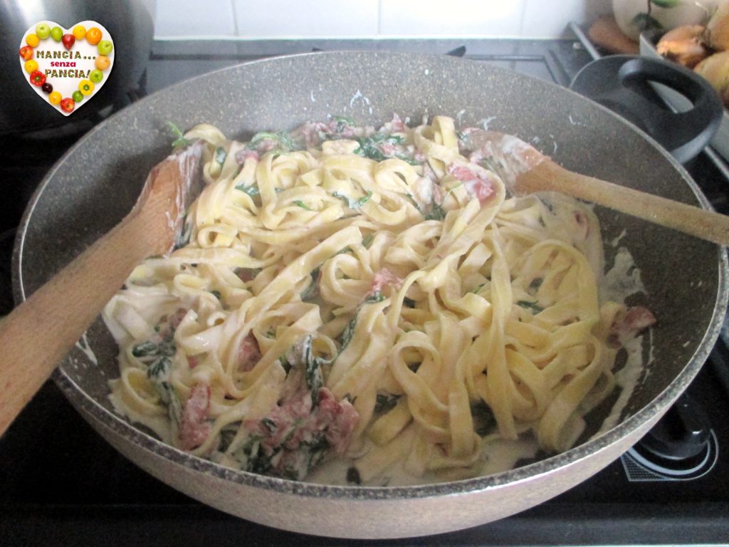 Pasta met ricotta, bresaola en rucola, Mangia senza Pancia