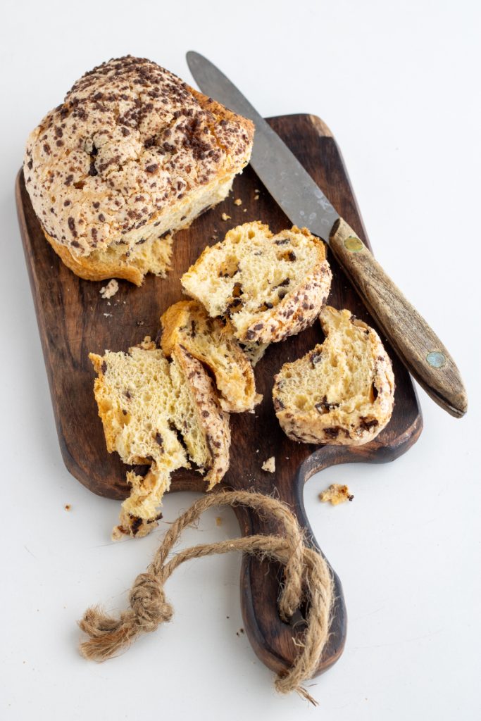 overgebleven colomba voor tiramisu