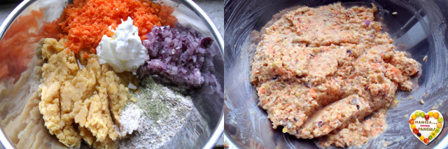 Vegetarische balletjes uit de oven zonder eieren, Mangia senza Pancia