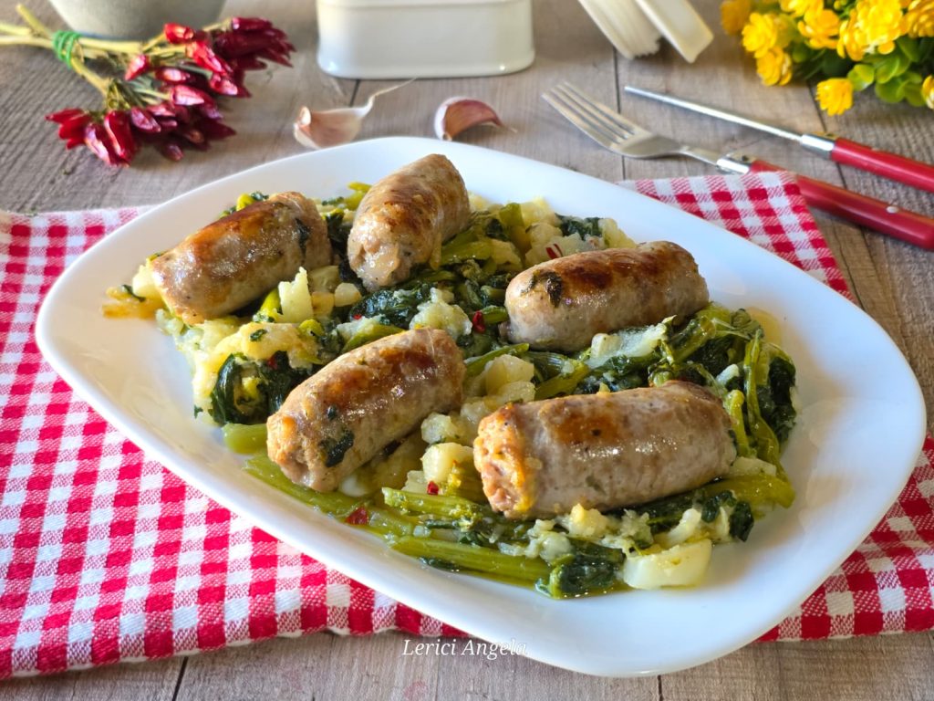 Padellata di Salsicce e Rapini alla Toscana
