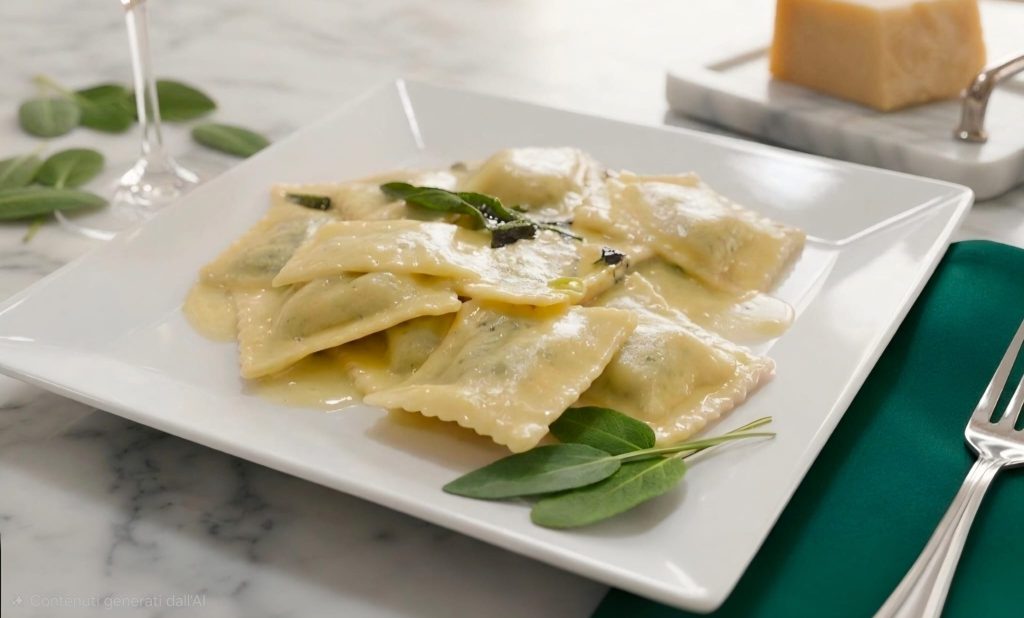 Hoe ravioli met ricotta en spinazie maken