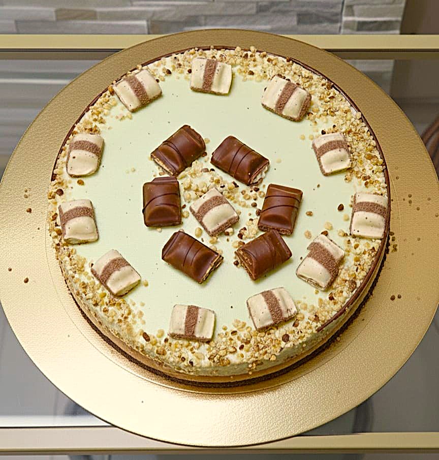 Drie chocoladentaart