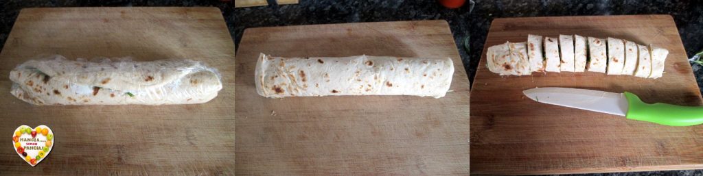 Zalmrolletjes in 2 varianten, Mangia senza Pancia