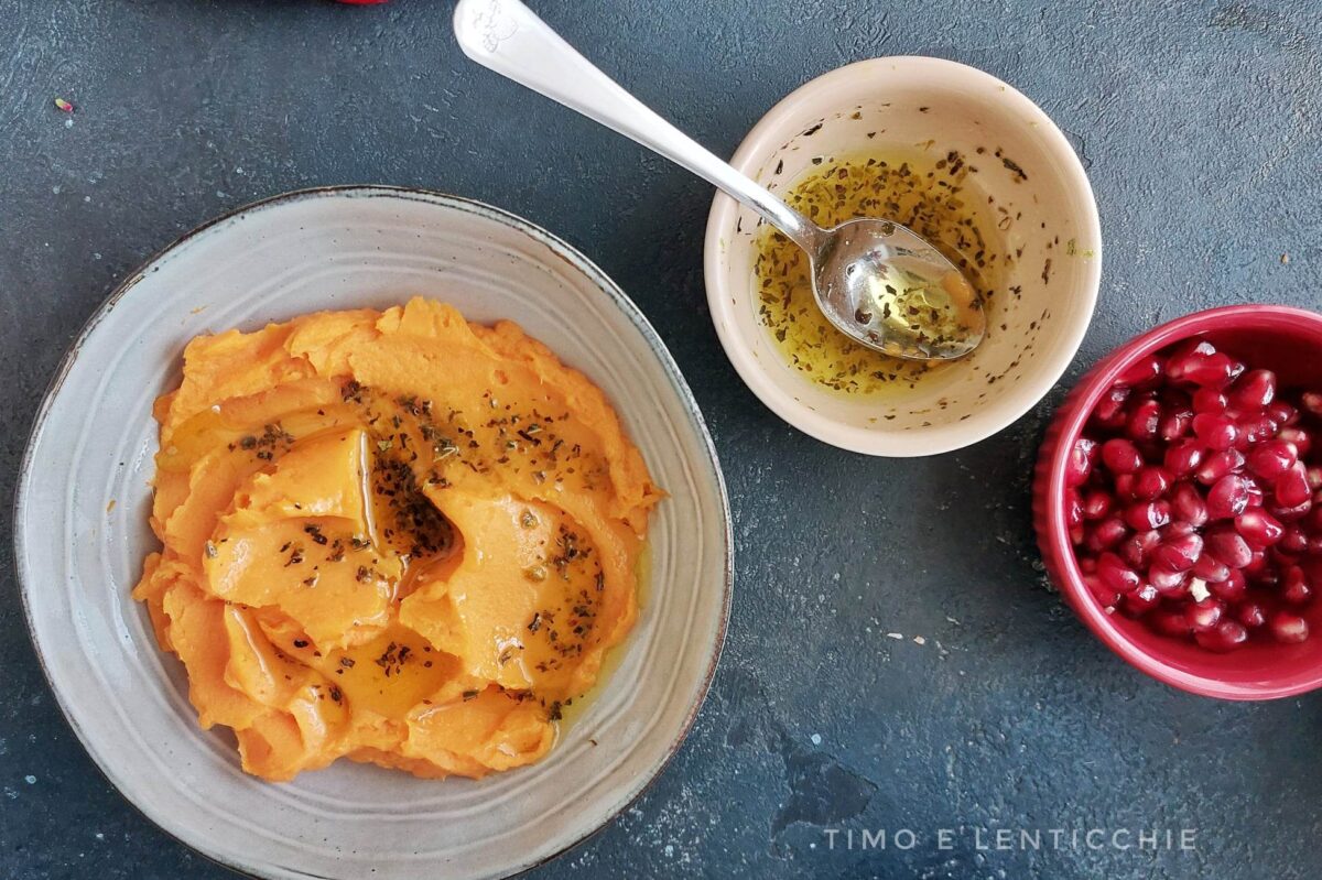 Zoete-aardappelpuree met limoen