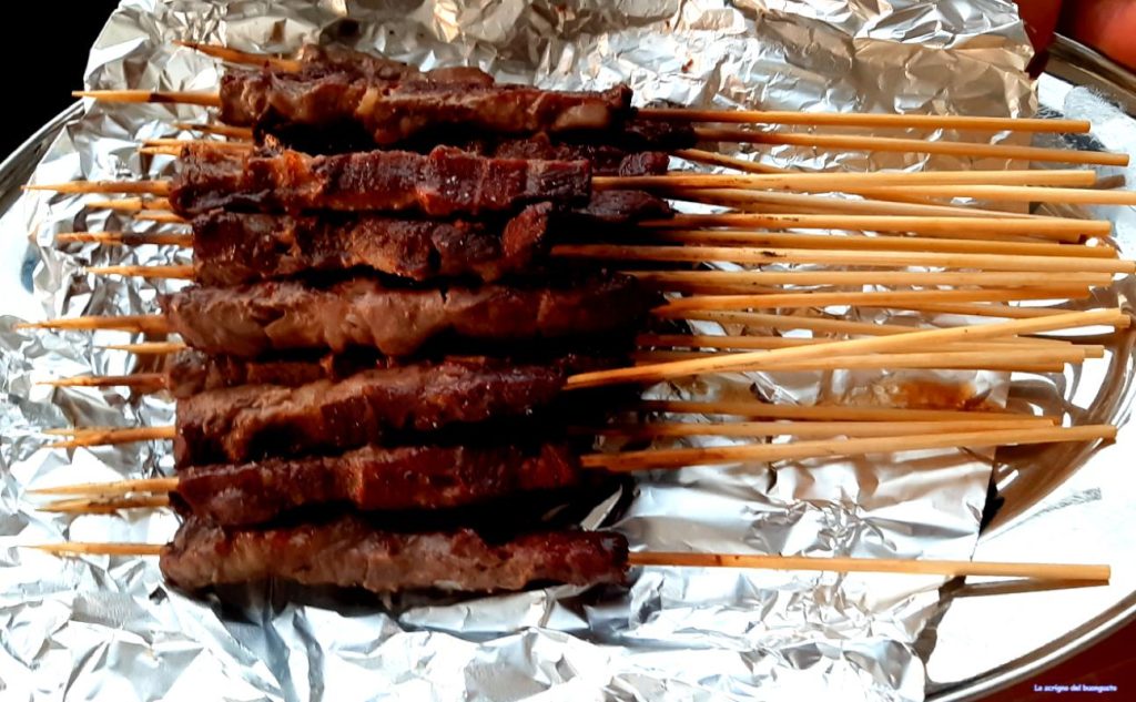 Arrosticini van schaap uit Abruzzo