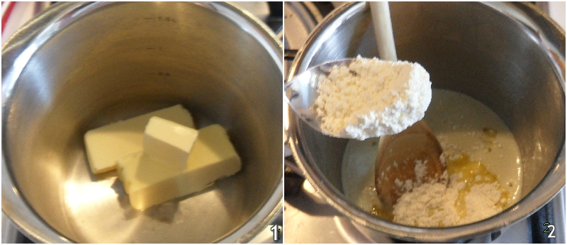 glutenvrije bechamelsaus basisrecept met maizena of rijstmeel 1 mengen boter en maïzena of meel