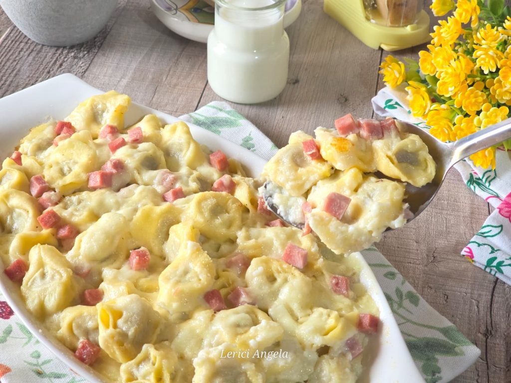 Tortellini uit de Oven met Romig Hart