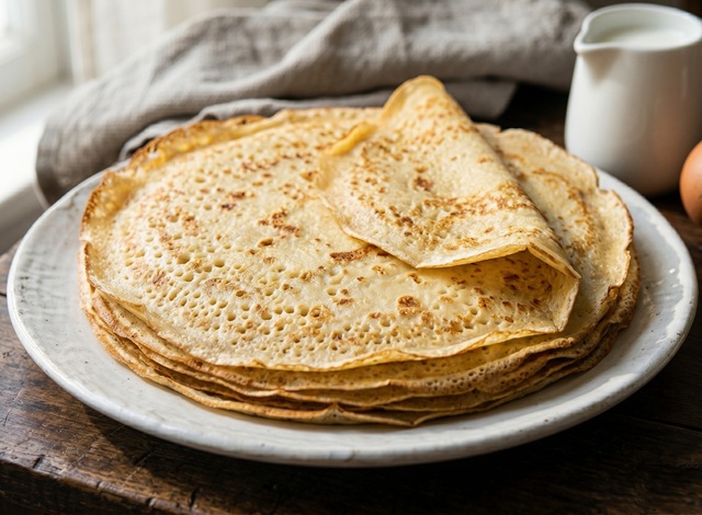 Crêpes basisrecept voor 2 personen: perfecte hoeveelheden en klontvrij