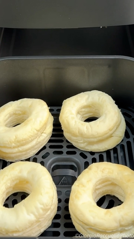 donuts van bladerdeeg