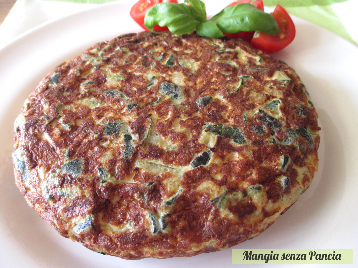 Lichte courgettefrittata
