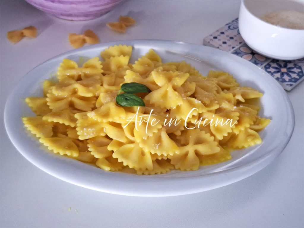 FARFALLE CREMOSE allo ZAFFERANO