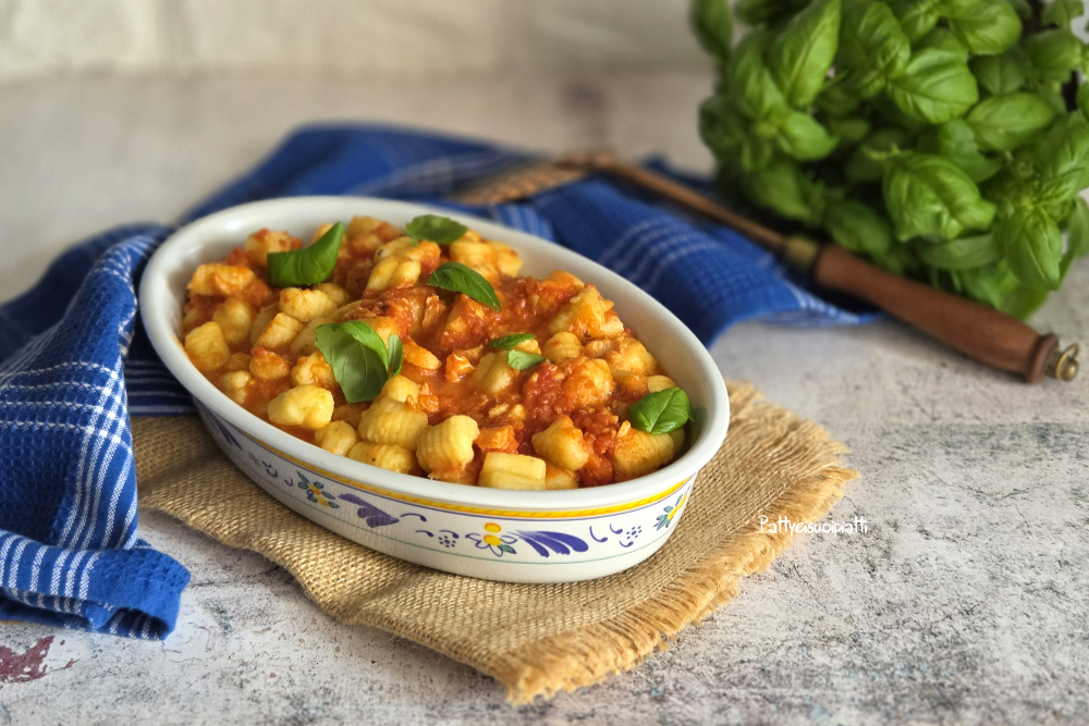 aardappelgnocchi met bakkeljauw-ragù